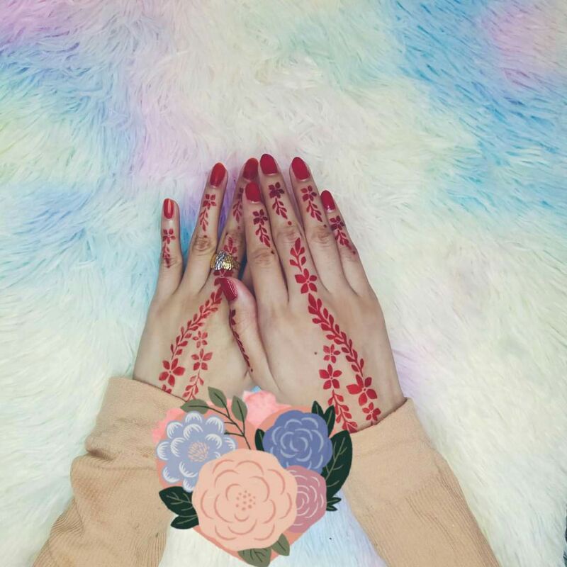 😉stiker/sticker inai corak terbaru/readystok😉 | Shopee Malaysia