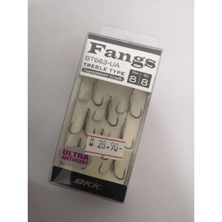 BKK FANGS BT663-UA TREBLE HOOKS