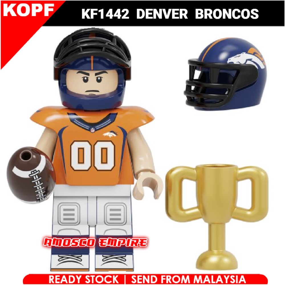 KF 6128 1438-1445 NFL Minifigures (Lego compatible), Hobbies & Toys, Toys &  Games on Carousell