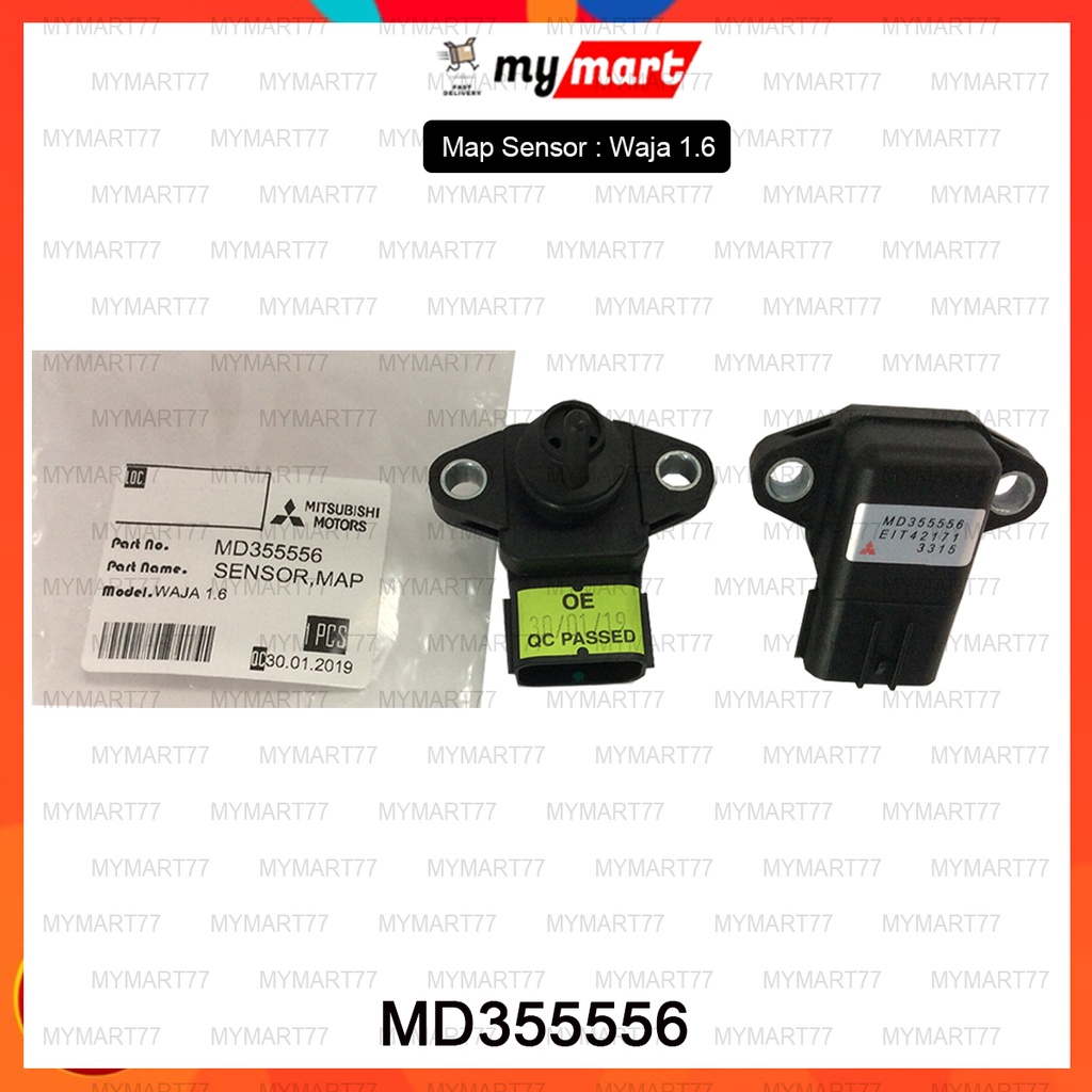 Proton Waja Mitsubishi Mirage Intake Manifold Air Pressure MAP Sensor