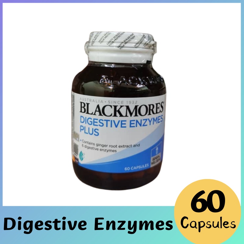Blackmores Digestive Enzymes 60 capsules Shopee Malaysia