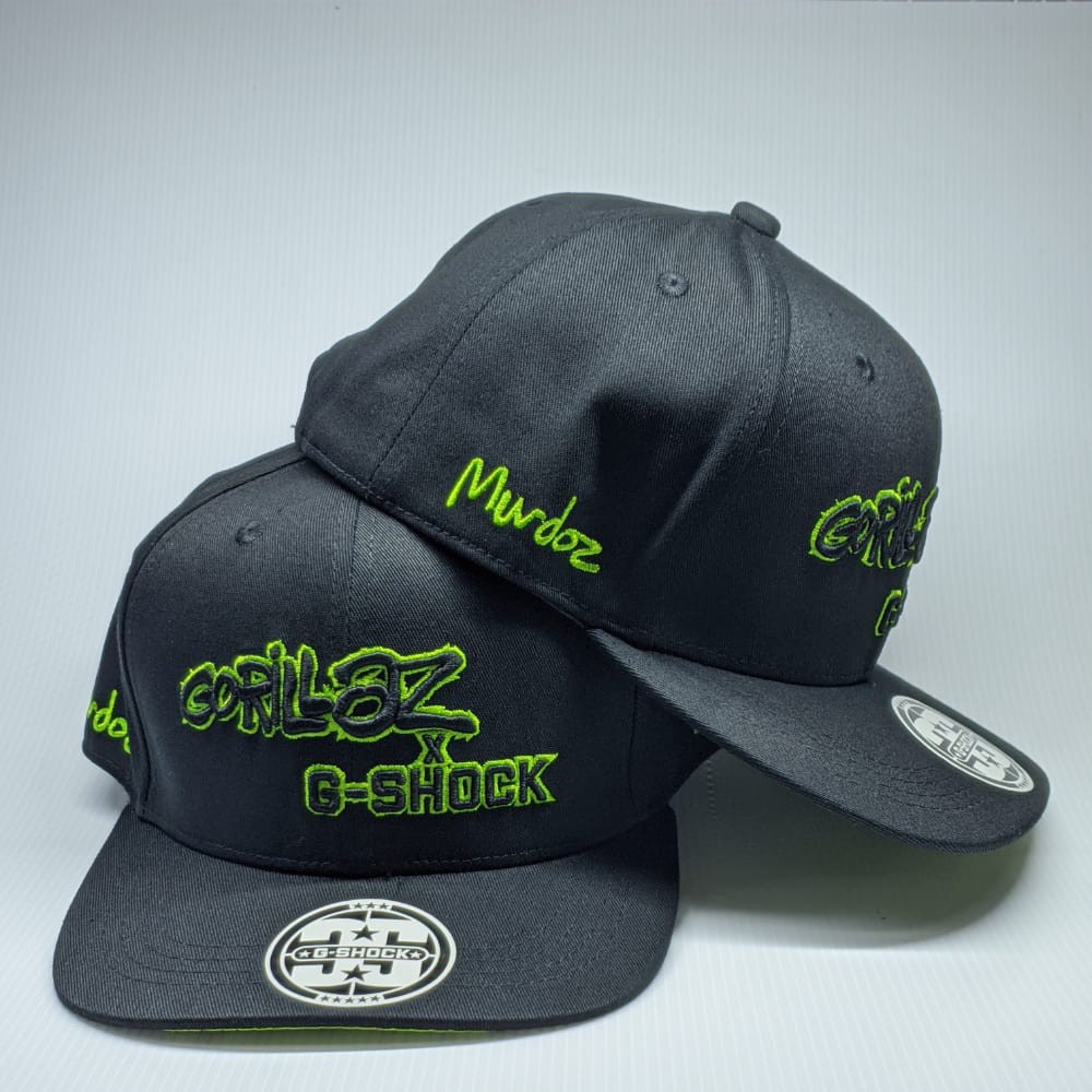 🔥 NEW ARRIVAL 🔥 Gorillaz X G Shock Black Snapback Cap | Shopee Malaysia