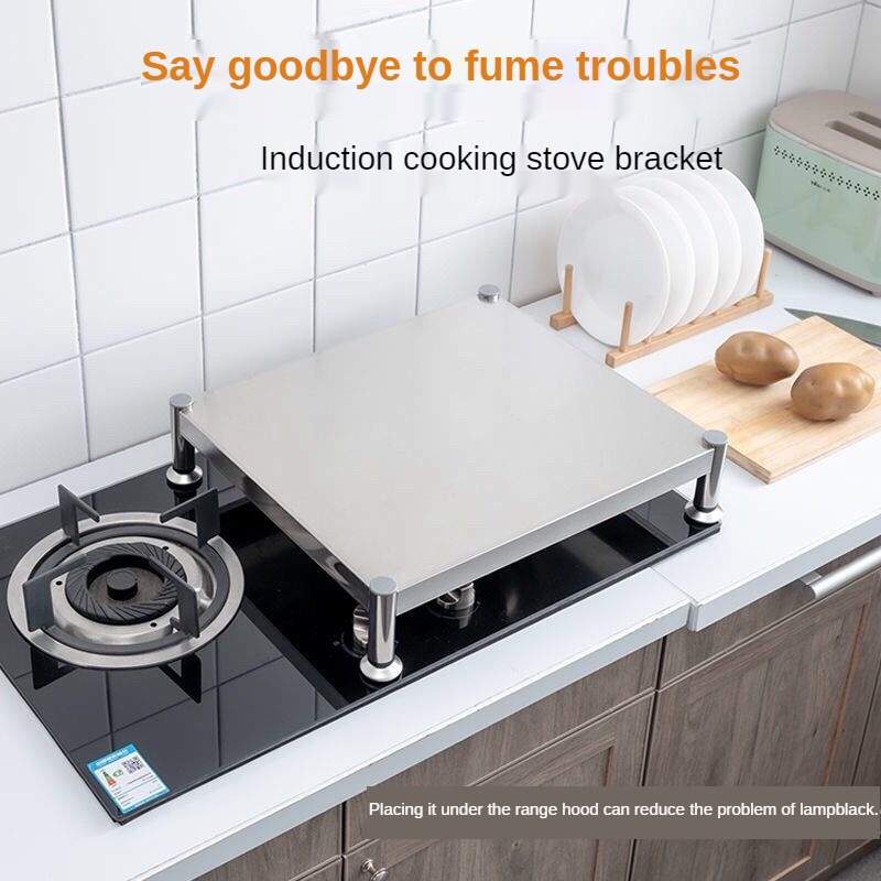 Stainless Steel Induction Cooker Rack Kitchen Supplies Rack Table Top ...