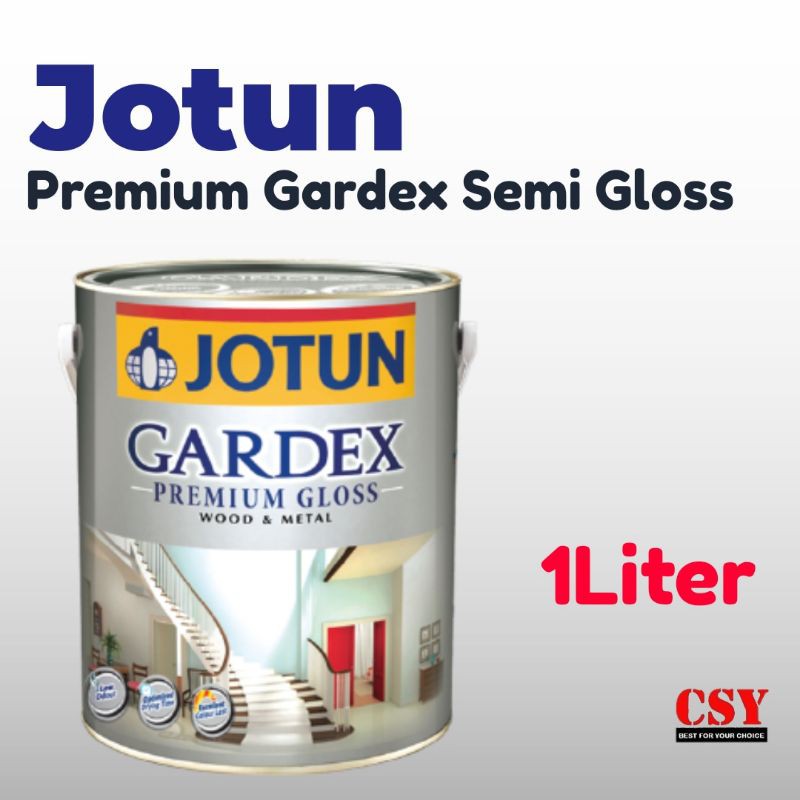 Jotun Gardex Premium Semi Gloss 1 Liter Wood And Metal Shopee Malaysia 3820