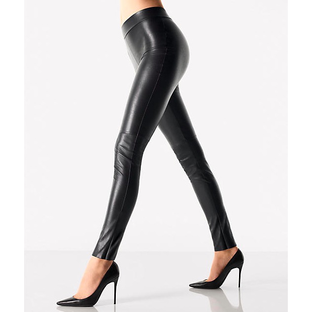 Latex leggings in black - Wolford