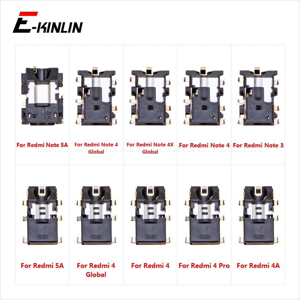 Headphone Jack Audio Flex Port Connector For XiaoMi Redmi Note 5A