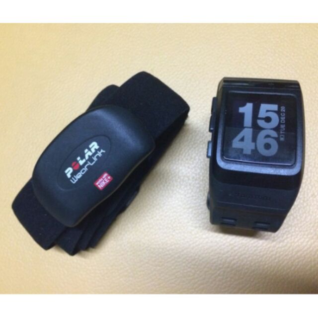 Nike sportwatch GPS Polar Wearlink HRM Shopee Malaysia