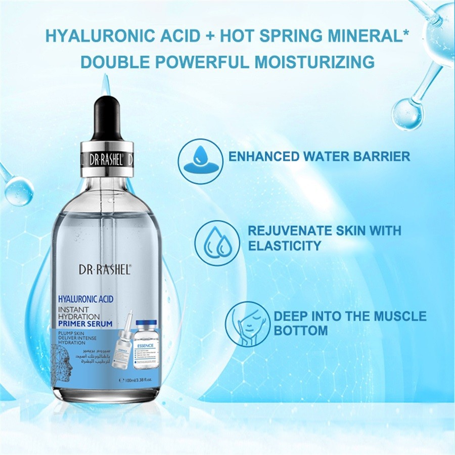 DR RASHEL HYALURONIC ACID PRIMER SERUM 100ML (DRL-1494) - Shopee Malaysia