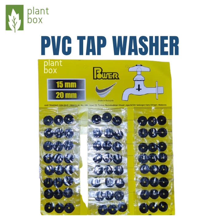 PVC Tap Washer 15mm (1 Packet 3pcs) | Shopee Malaysia