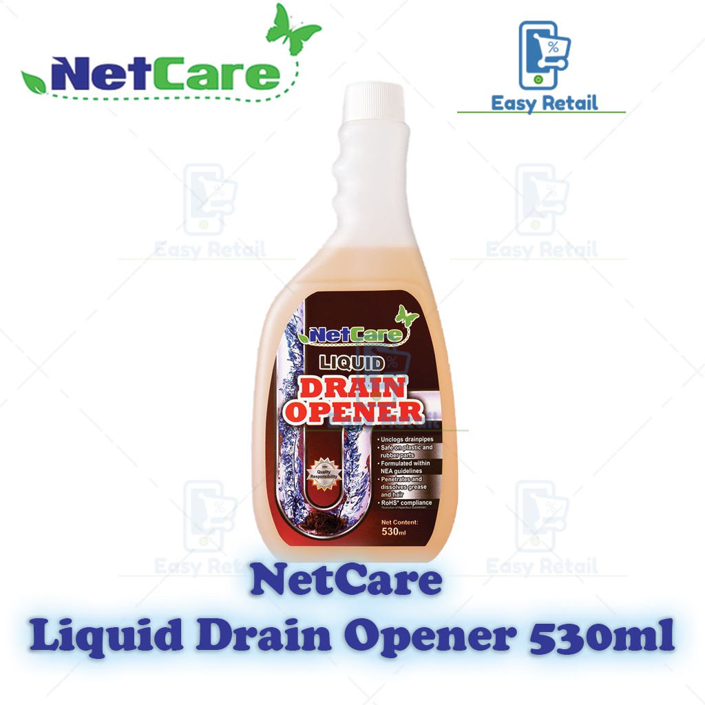 Netcare Drain Opener Liquid 530ml Shopee Malaysia