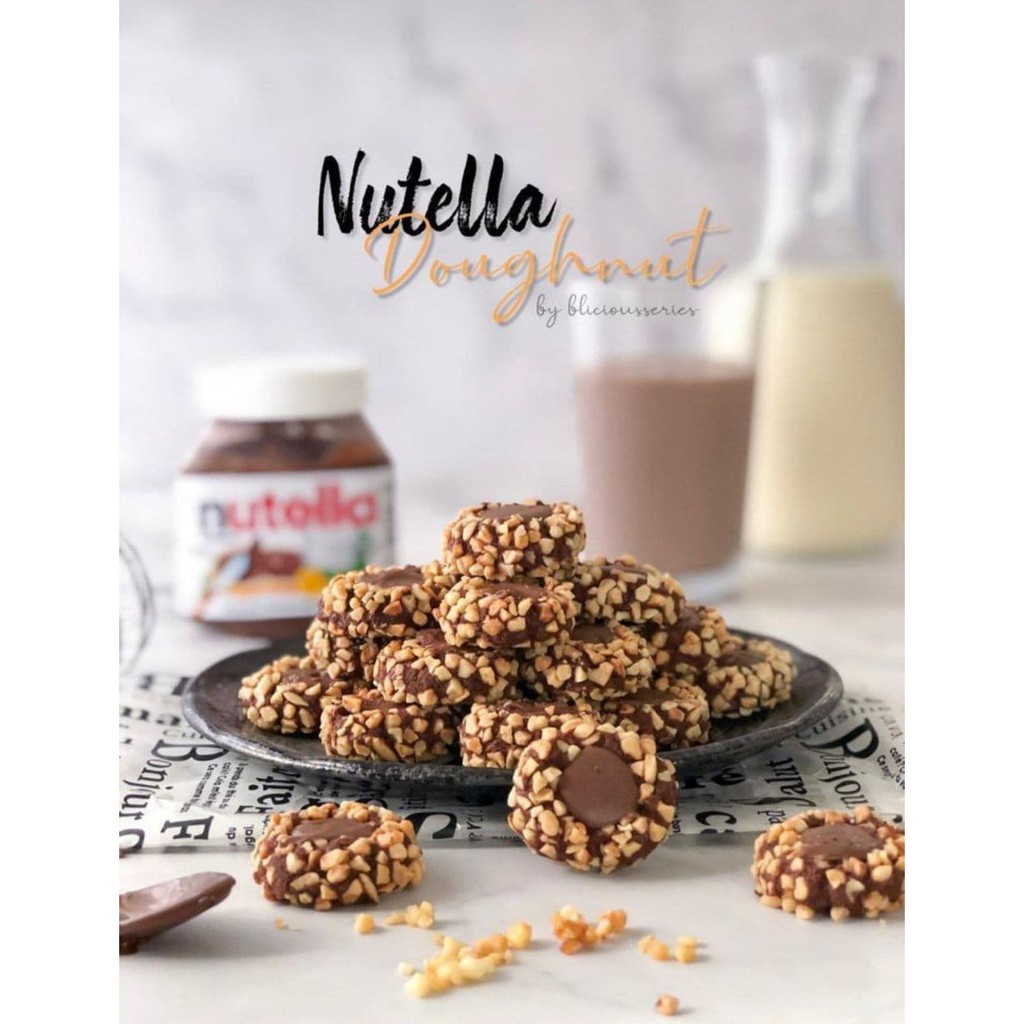 NUTELLA DOUGHNUT [READY STOCK] KUIH RAYA | Shopee Malaysia