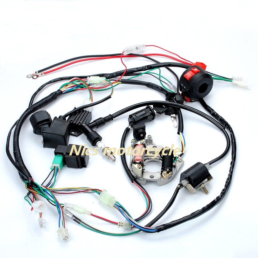 Wire Wiring Harness Loom For 50cc 90cc 110cc 125cc 140cc Pit Dirt Bike – Trading LTD - View #12