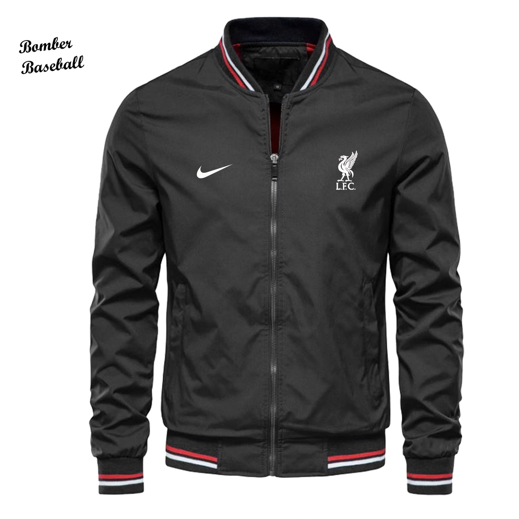 Liverpool best sale baseball jacket