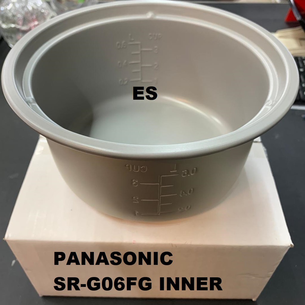 Panasonic Rice Cooker Inner Pan For SRG06FG (100 ORIGINAL) Shopee