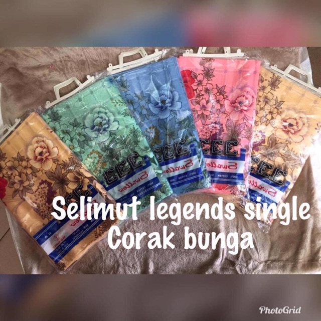 SELIMUT LEGEND (corak bunga) | Shopee Malaysia