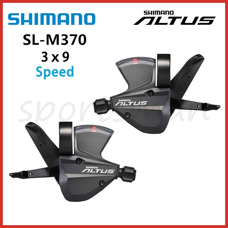 Shimano Altus SL M370 MTB Bike 3x9 Speed Groupset RD M370 Brake Shifter Combo Set FD M370 Front and Rear Derailleur Shopee Malaysia