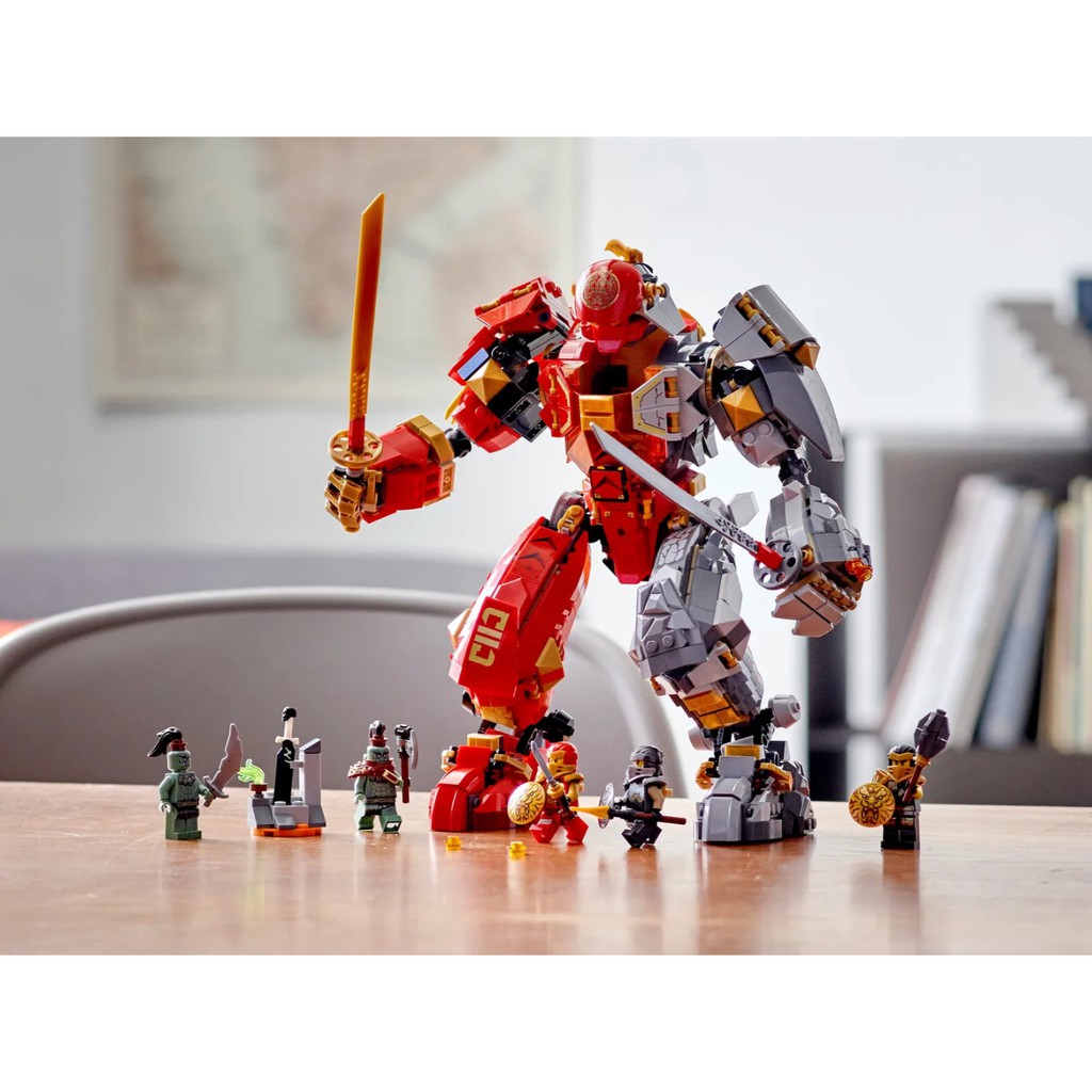 Titan Mech Moc Ninjago Stone Mech DBrick] LEGO® Ninjago