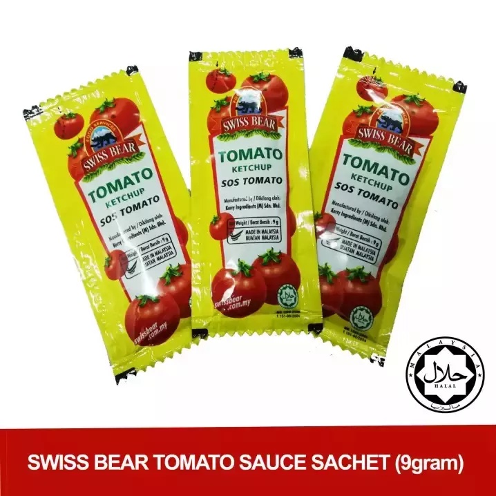 (WHOLESALE) Expiry26/9/24 [1000pc. x 9g] Kerry Swiss Bear Chili Tomato