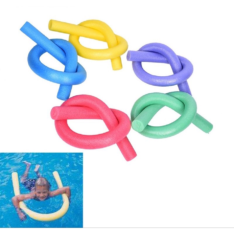 Child Adult Swimming Pool Float Noodle Foam Solid Hollow Core Water ...
