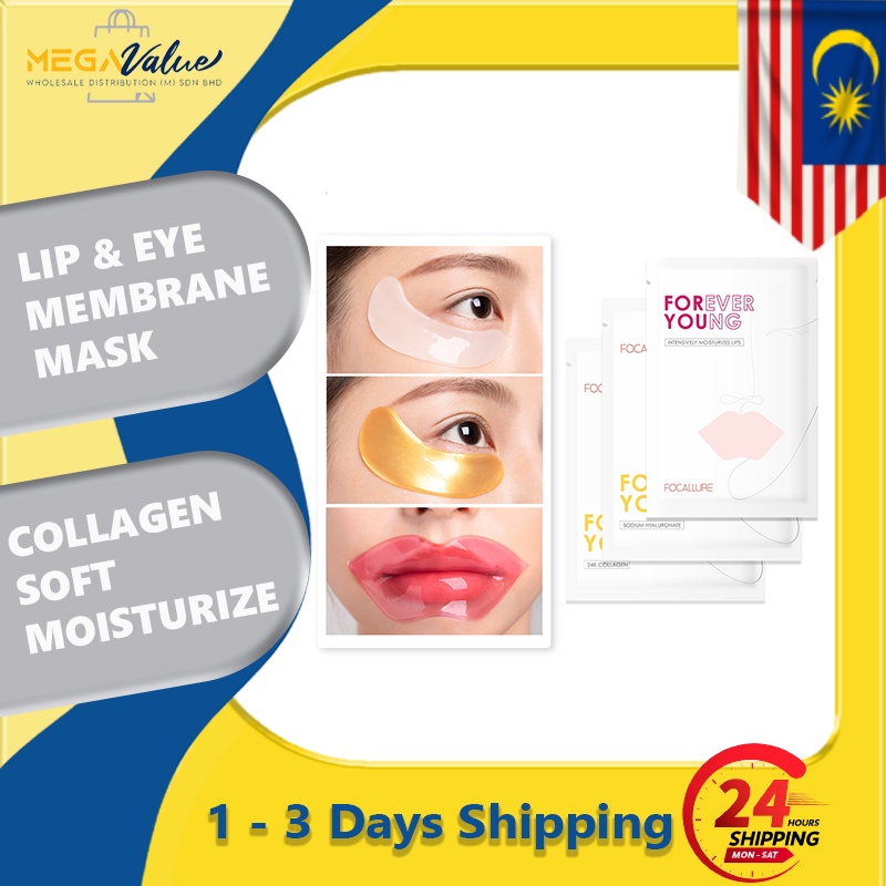 READY STOCK | FOCALLURE SC01 Collagen Soft Moisturizing Lip Membrane ...