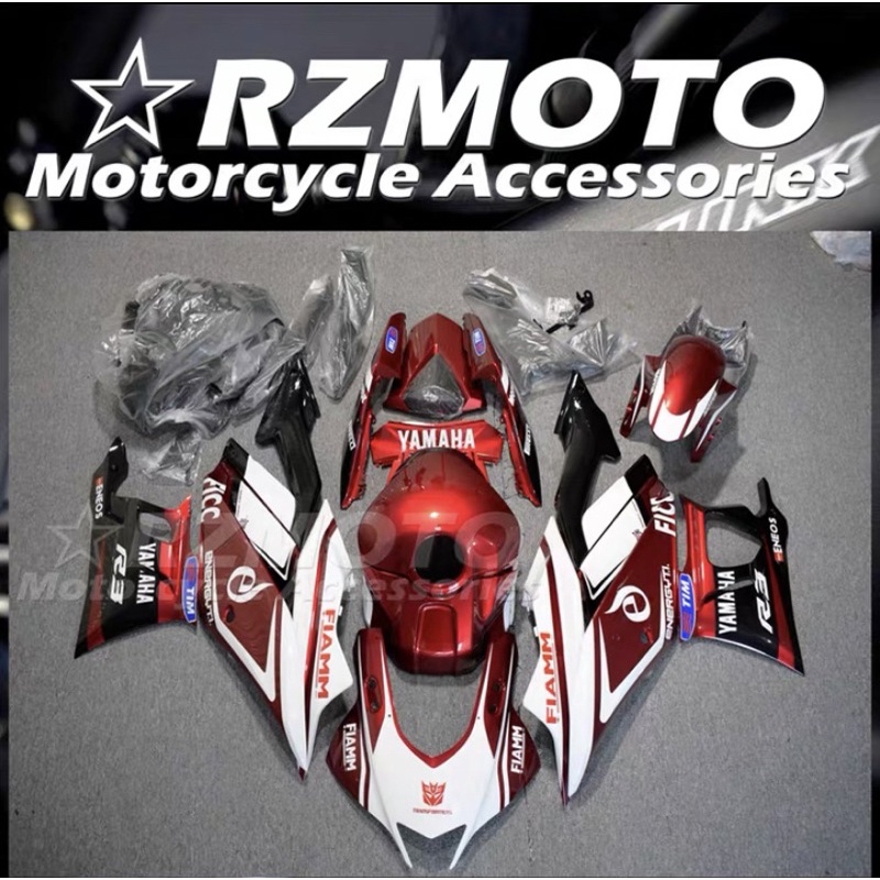 YAMAHA R25 V2 COVERSET FULL FAIRING 2019-2023 | Shopee Malaysia