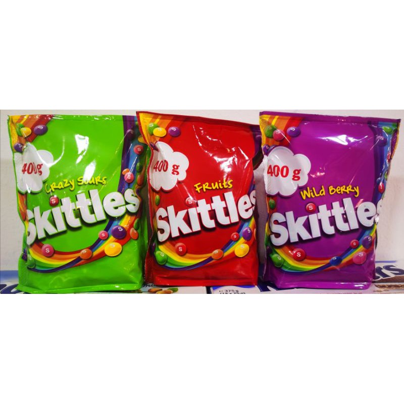 Skittles Candy 400g (Assorted Flavours). | Shopee Malaysia