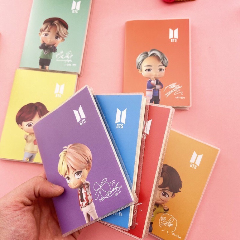 Cute note book note book memo BTS Cartoon Tiny tan | Shopee Malaysia