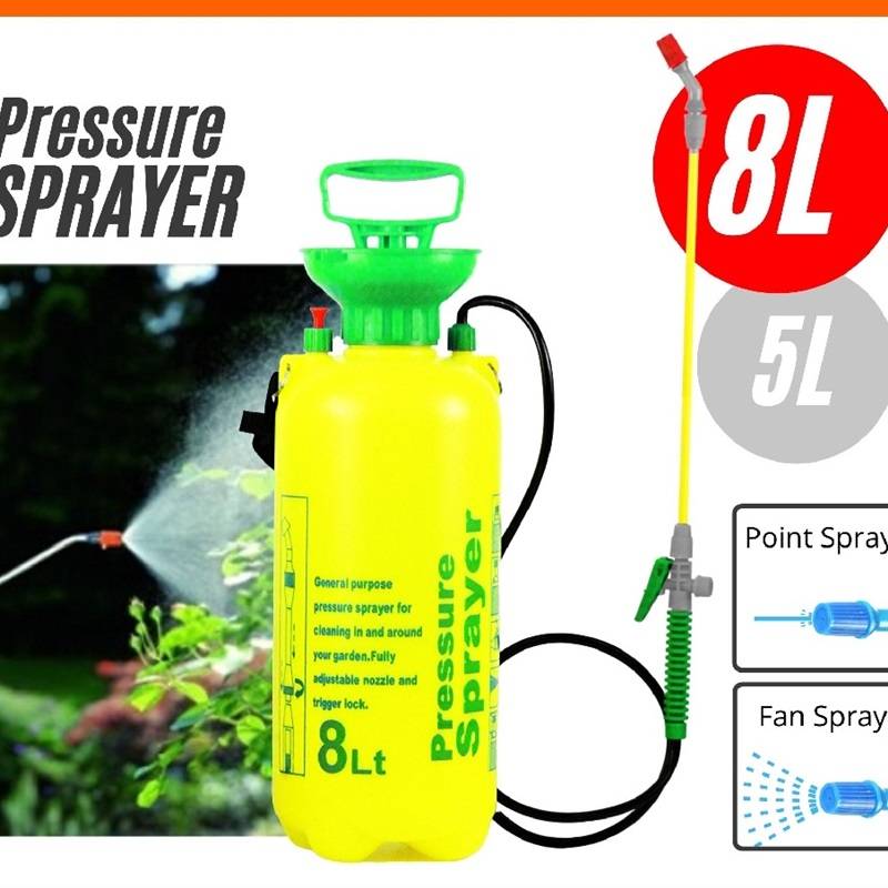 5/8 Litre Agriculture and Garden Pressure Sprayer and Plastic Pesticide ...