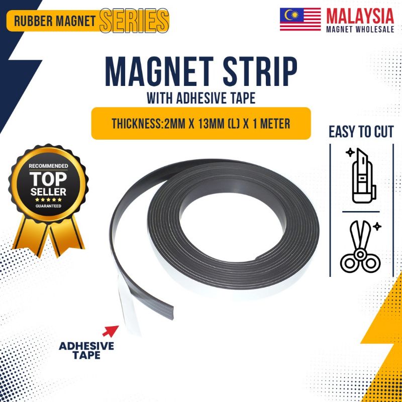 STRONG STRIP WITH ADHESIVE TAPE Size 2MM (T) x 13MM (W) x 1