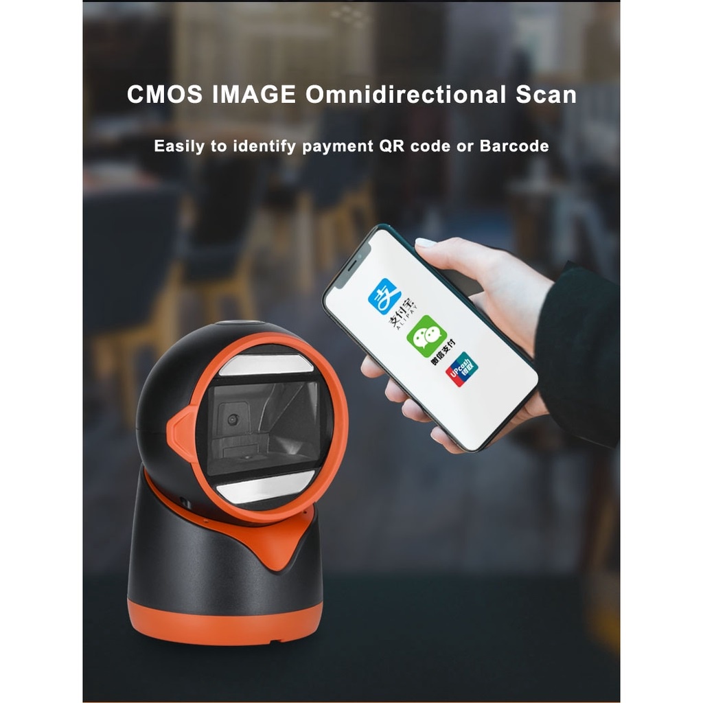 Scanz WSC-T30 Hanheld 2D 1D QR Barcode Scanner Reader Scan 2.4G ...