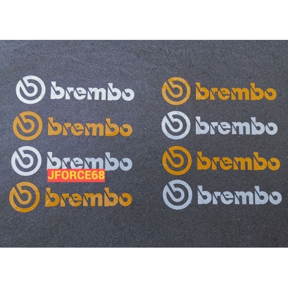 Brembo Stiker caliper Sticker Disc Brake Sticker Motor Sticker Car ...