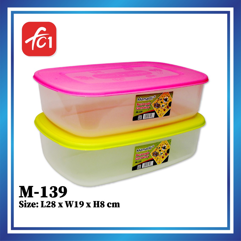 FC1 Food Container Launch Box Multipurpose Rectangle Plastic Container ...