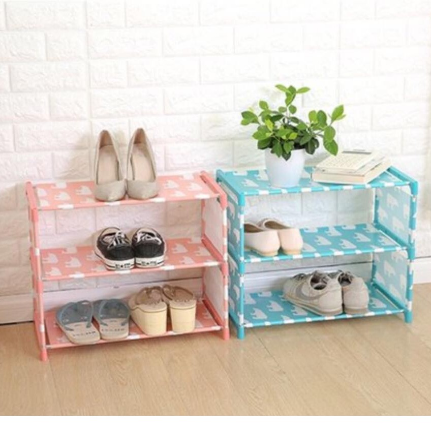 3 LAYERS Shoe Rack Assembly Multi-Storey - 3层多功能鞋架 - READY STOCK ...