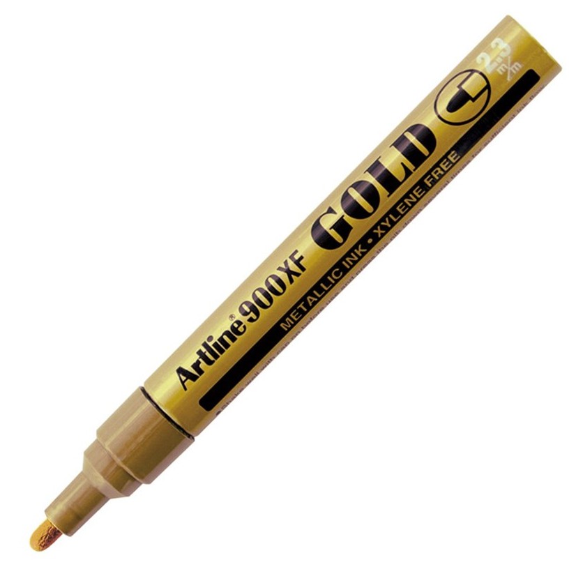 Artline 900/990/999 Metallic Paint Marker Gold/Silver