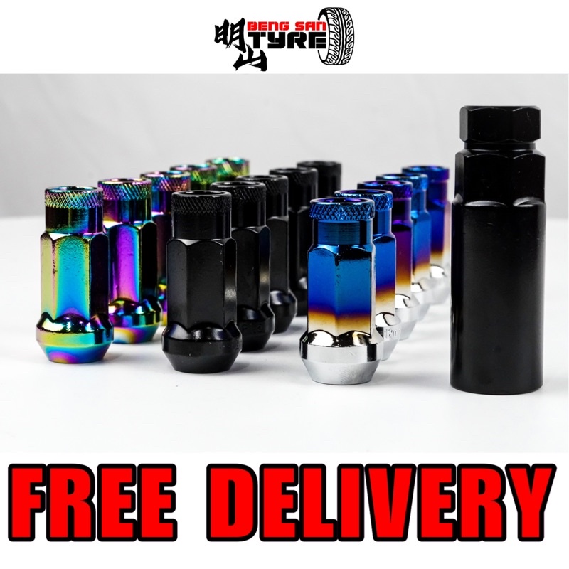 Racing Nuts Racing Lug Nuts Titanium Nut Rainbow Nut Wheels Lug Nut ...