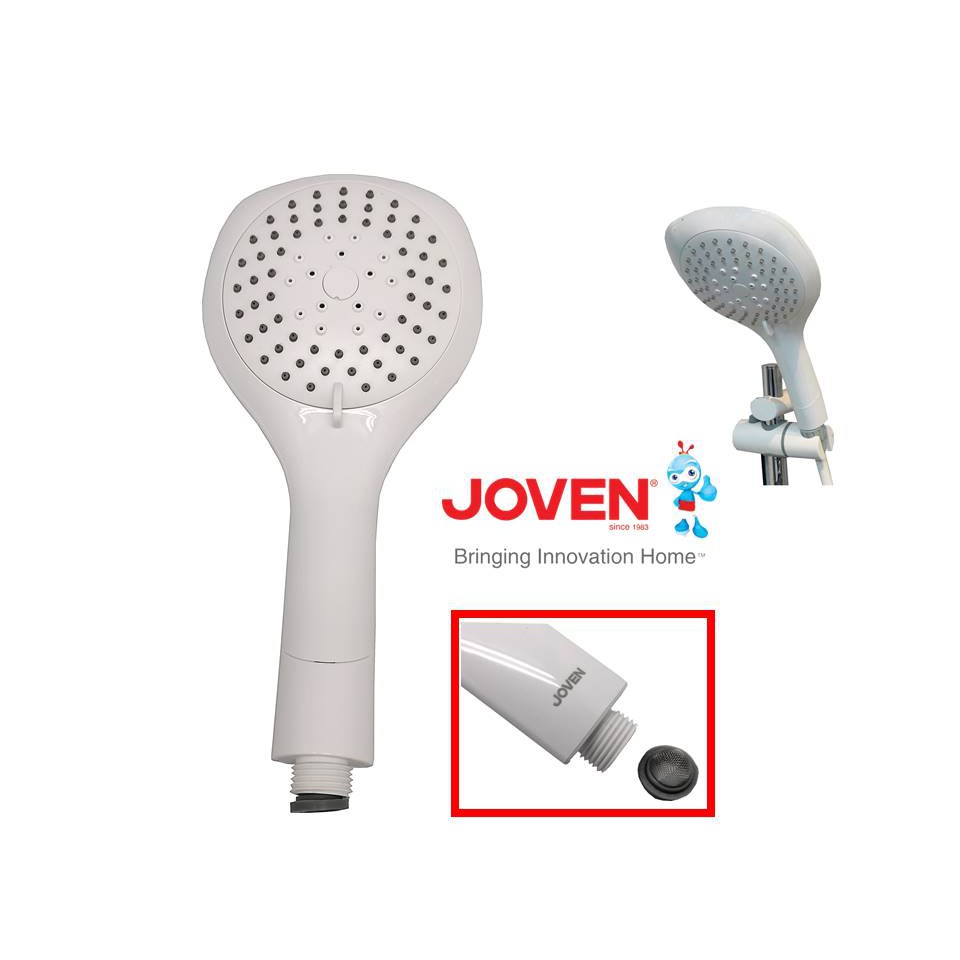 ORIGINAL JOVEN SHOWER D306 WATER HEATER HAND SHOWER WHITE 5 FUNCTION