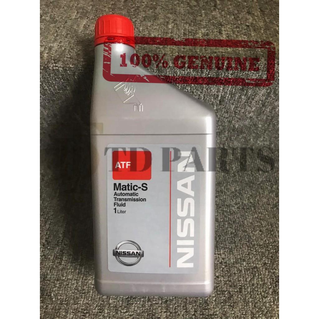 100% GENUINE NISSAN MATIC S ATF AUTO TRANSMISSION FLUID 1L KLE24-00001 ...