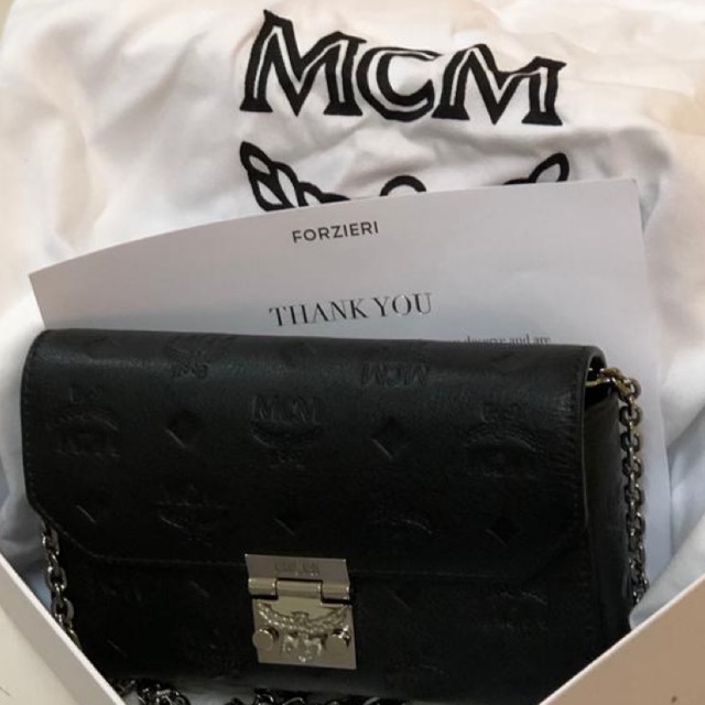 Mcm millie monogrammed leather crossbody online bag