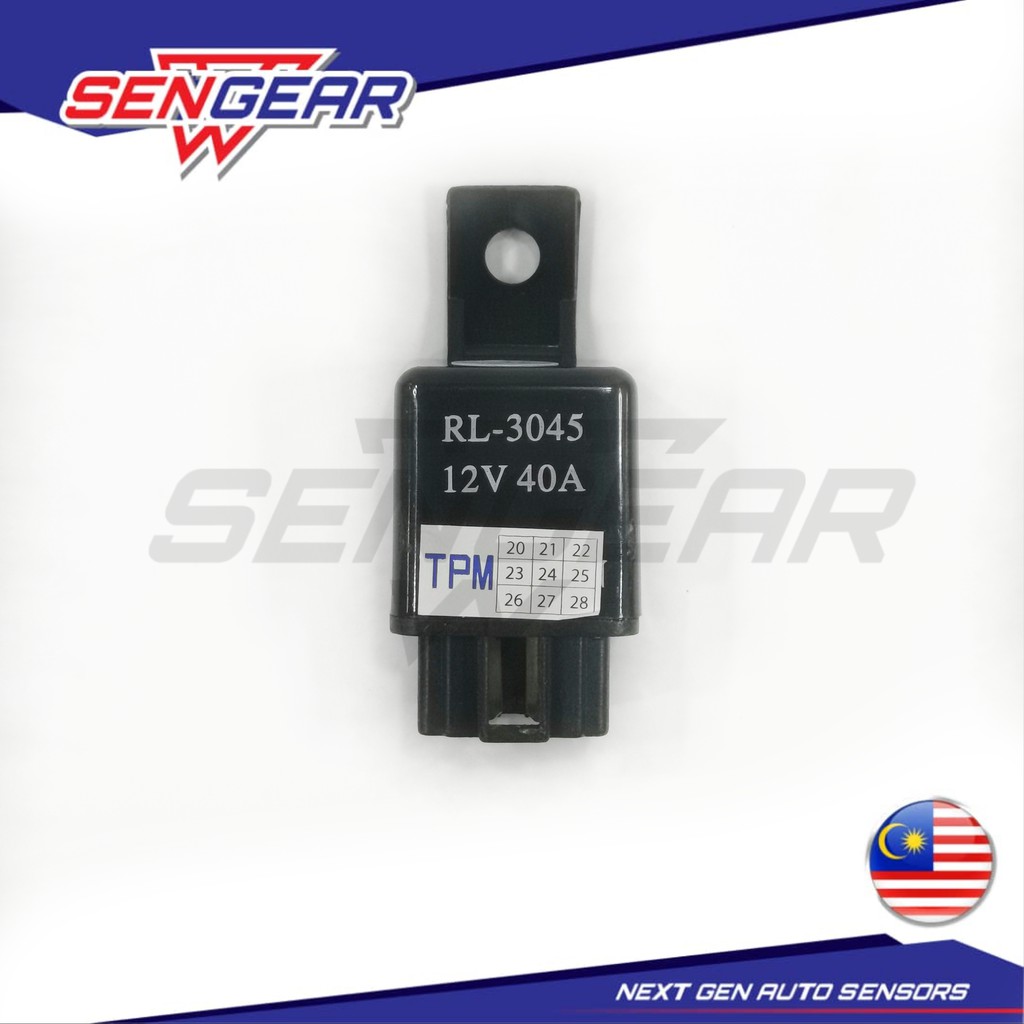 HEAD LAMP RELAY 12V 40A PROTON ISWARA SAGA SATRIA PUTRA WIRA KANCIL