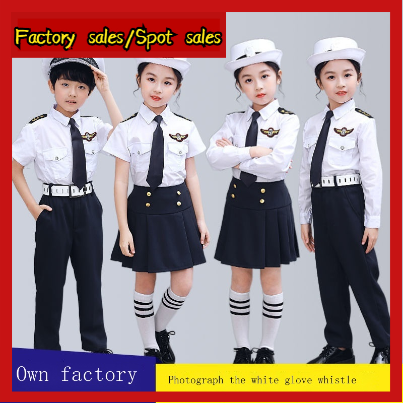Children, Military Uniform, Navy Sailor, Show Uniform, Air Force Pilot