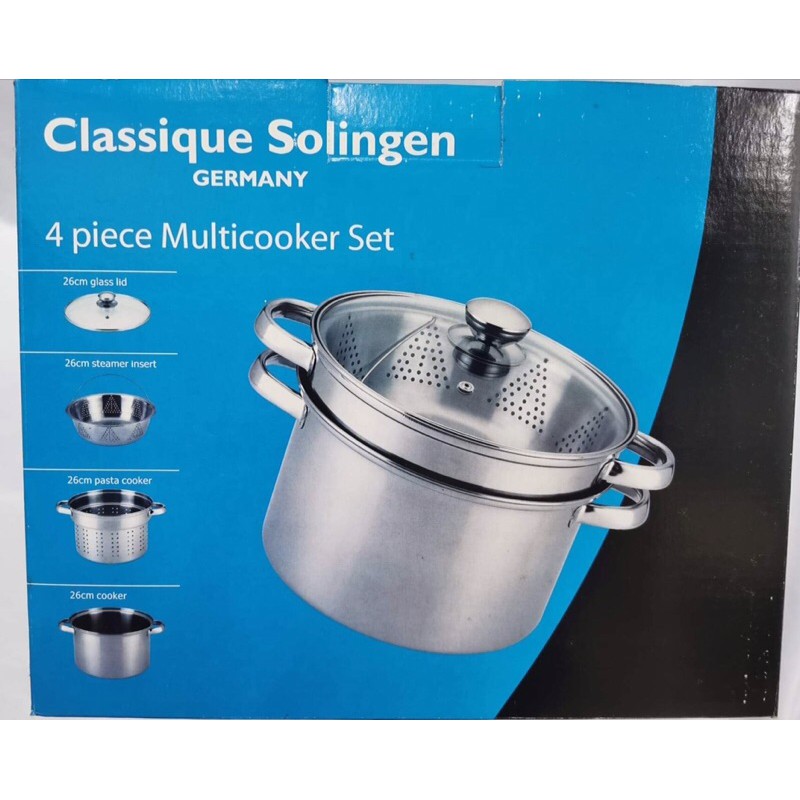 Classique Solingen 4 piece Multicooker Set | Shopee Malaysia