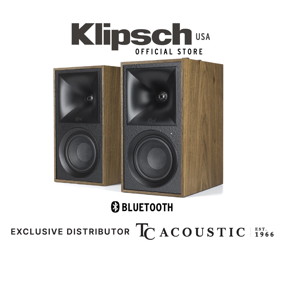 Klipsch The Fives Powered Monitor Bookshelf Speakers [Best Soundbar