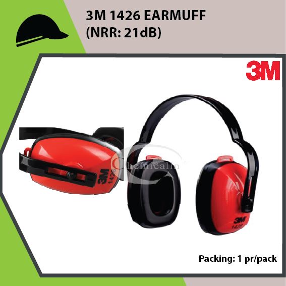 3M 1426 MULTI POSITION EARMUFF (NRR: 21dB) | Shopee Malaysia