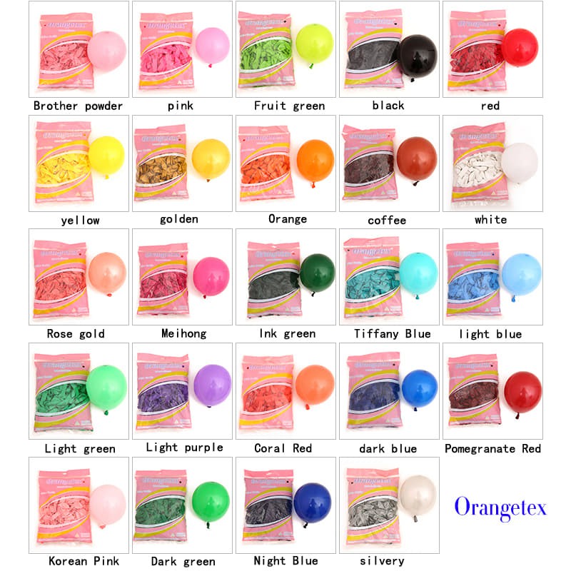 (100PCS PER PACK)BALLOON LATEX 5 INCH (READY STOCK) | Shopee Malaysia