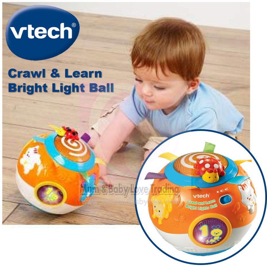 Vtech Crawl and Learn Bright Lights Ball 6 months Shopee Malaysia