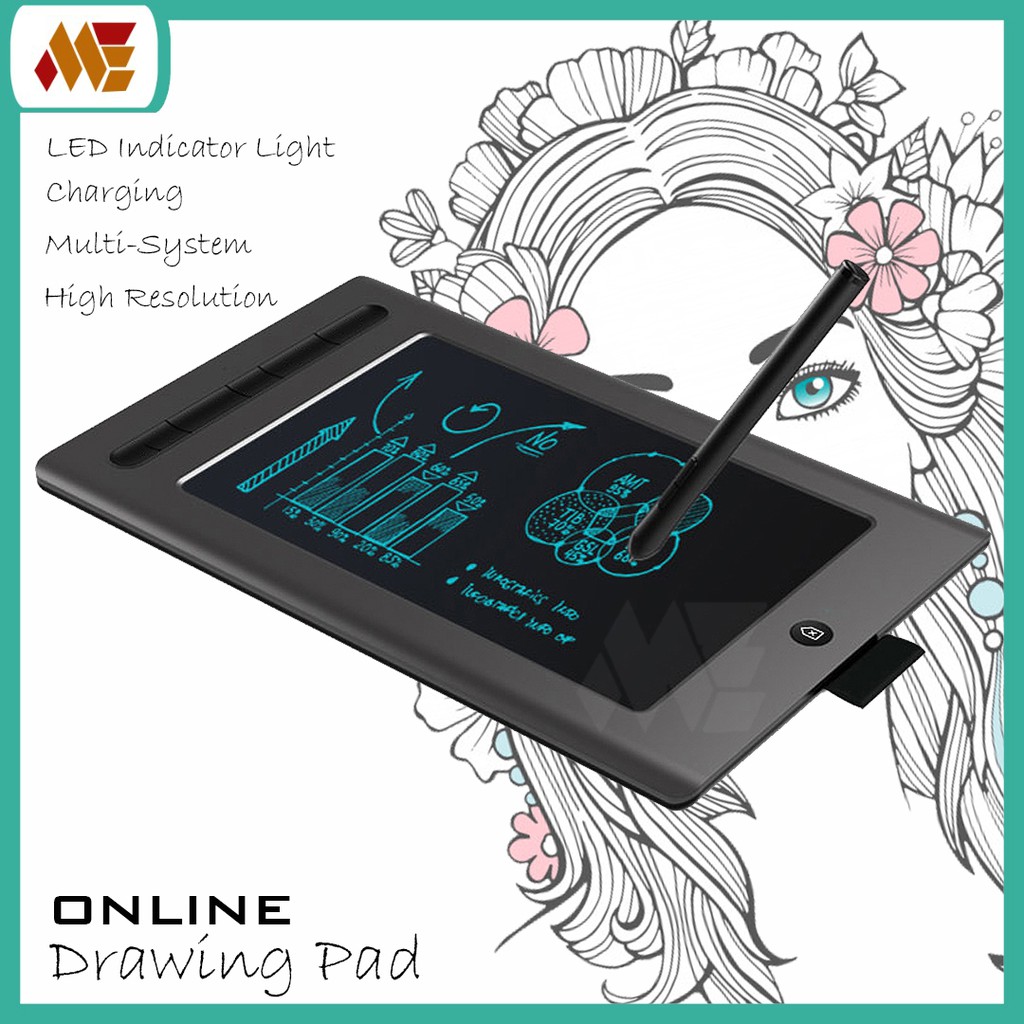 Online Teaching Pad / Teaching Drawing Pad With 2 Screen Capability