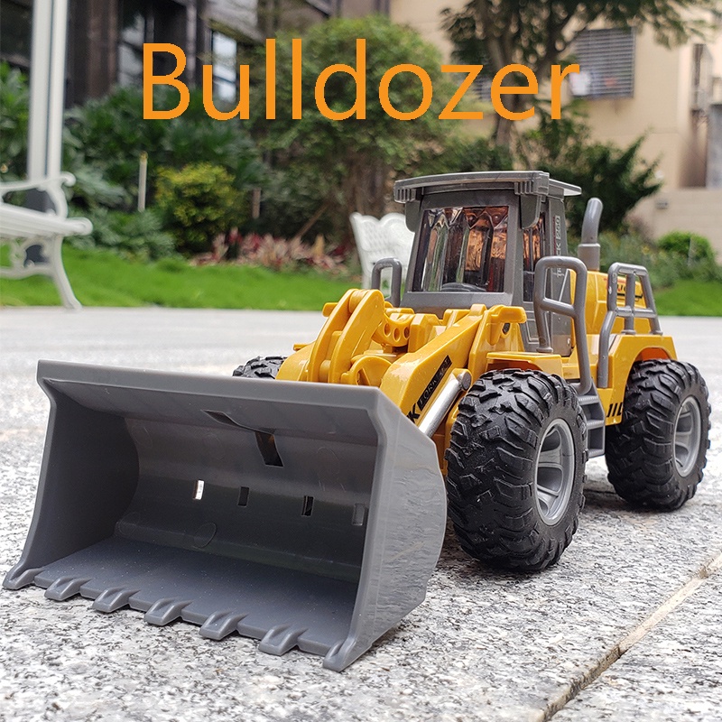 RC Truck Bulldozer With Light Remote Control | Shopee Malaysia