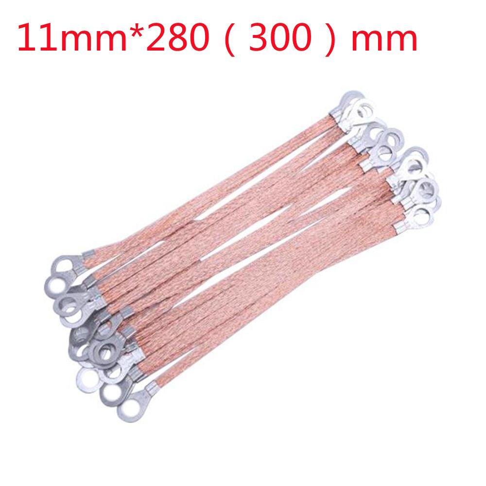 SUHU 100pcs Bridge Connection Ground Wire Braided Grounding Cable Earth ...