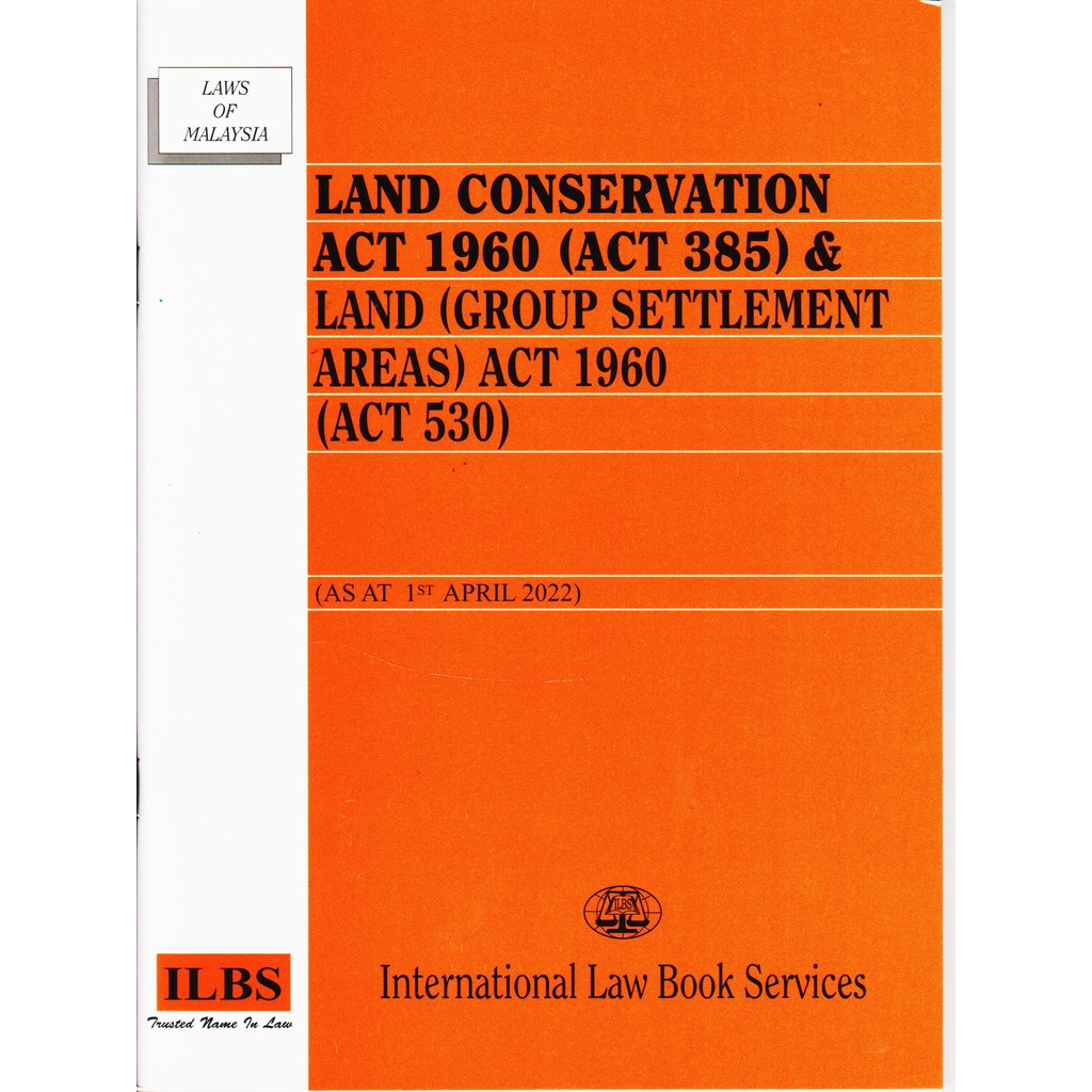 land-conservation-act-1960-act-385-land-group-settlememt-areas