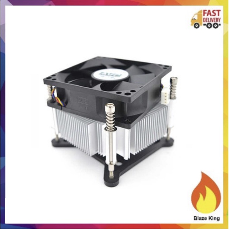 Radom Notebook Cooler Pure aluminum Copper core CPU radiator mute big ...